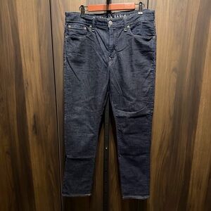 American Eagle AE Next Level AIRFLEX Slim Dark Indio Rinse Denim Jeans 34x30